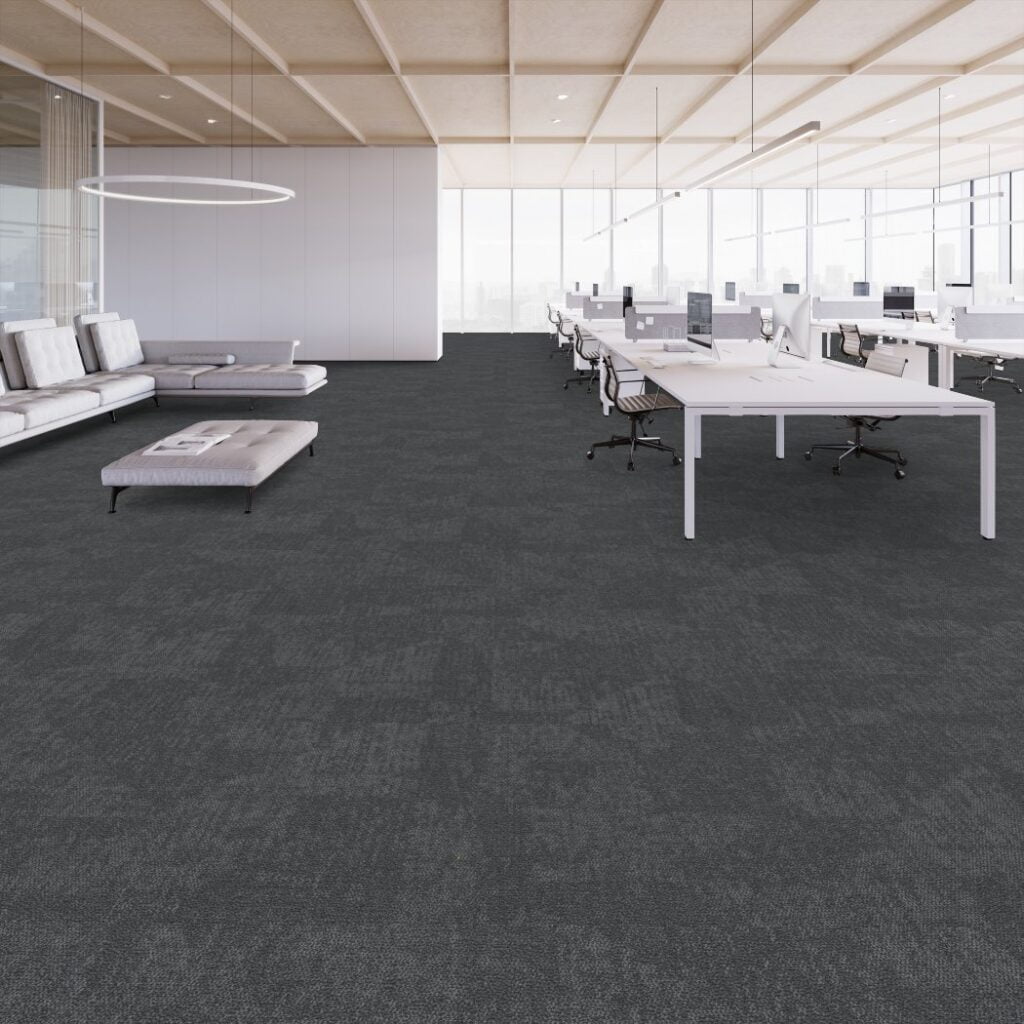 Room Scene - Landform Tile - River Rock - TOFFIS Interior Environments