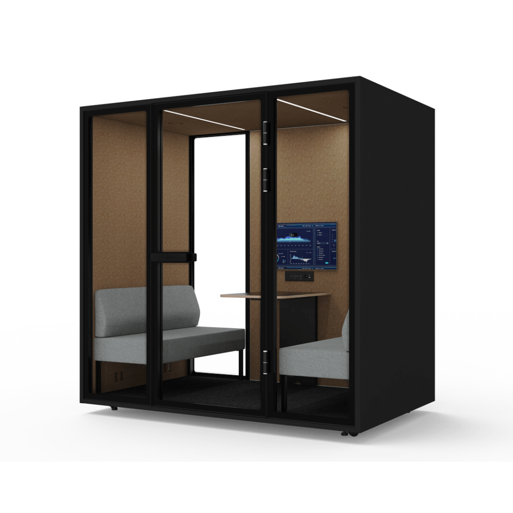 BOOTH FOUR - PRIVACY PODS - PHONE BOOTHS - TOFFIS INTERIOR ENVIRONMENTS - 5