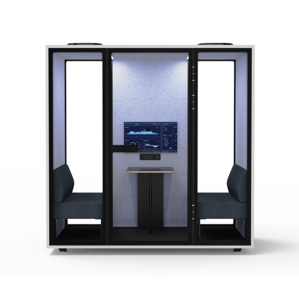 BOOTH FOUR - PRIVACY PODS - PHONE BOOTHS - TOFFIS INTERIOR ENVIRONMENTS - 2