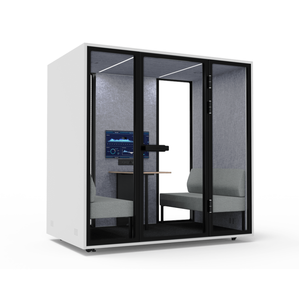 BOOTH FOUR - PRIVACY PODS - PHONE BOOTHS - TOFFIS INTERIOR ENVIRONMENTS - 3