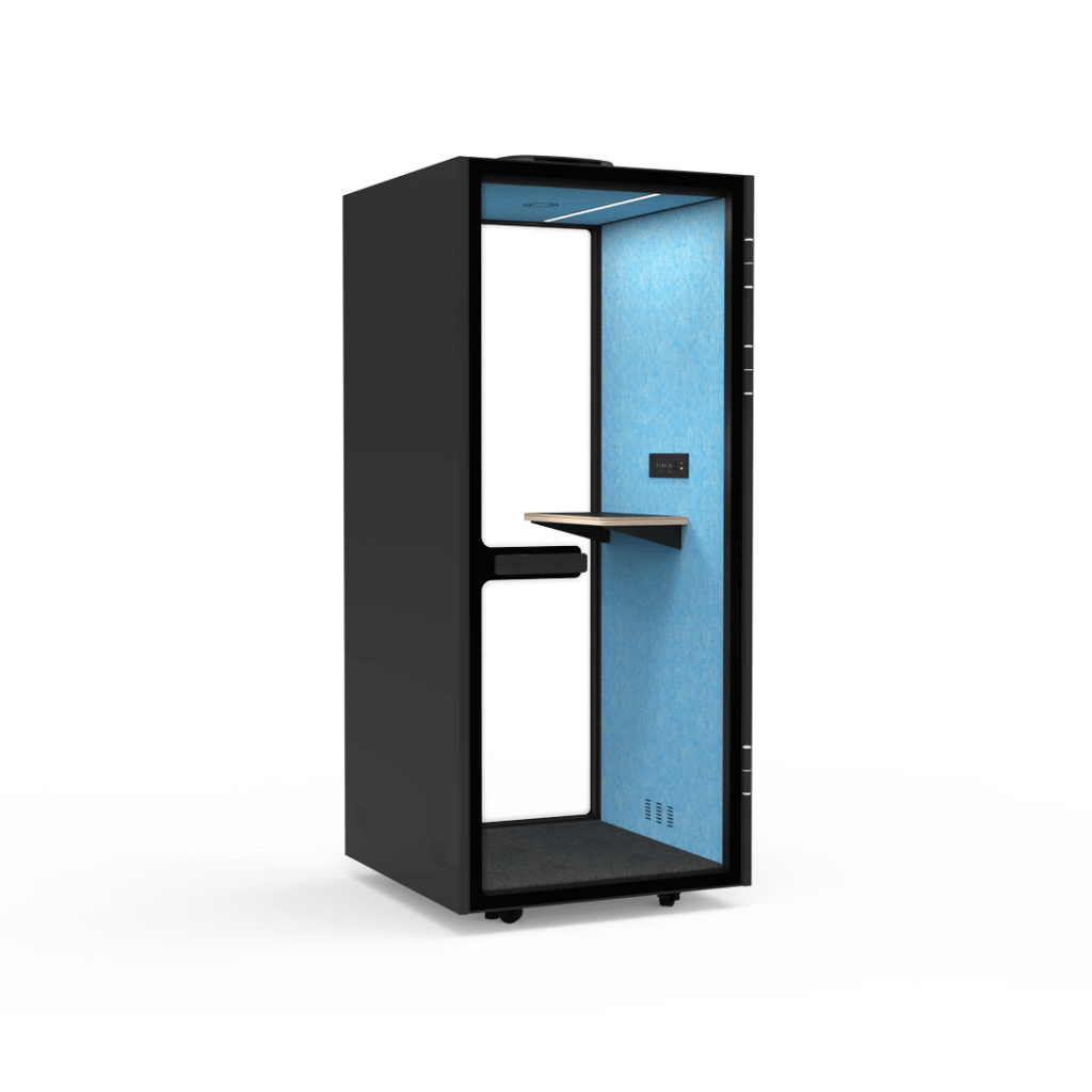 BOOTH ONE - PRIVACY PODS - PHONE BOOTHS - TOFFIS INTERIOR ENVIRONMENTS - 1