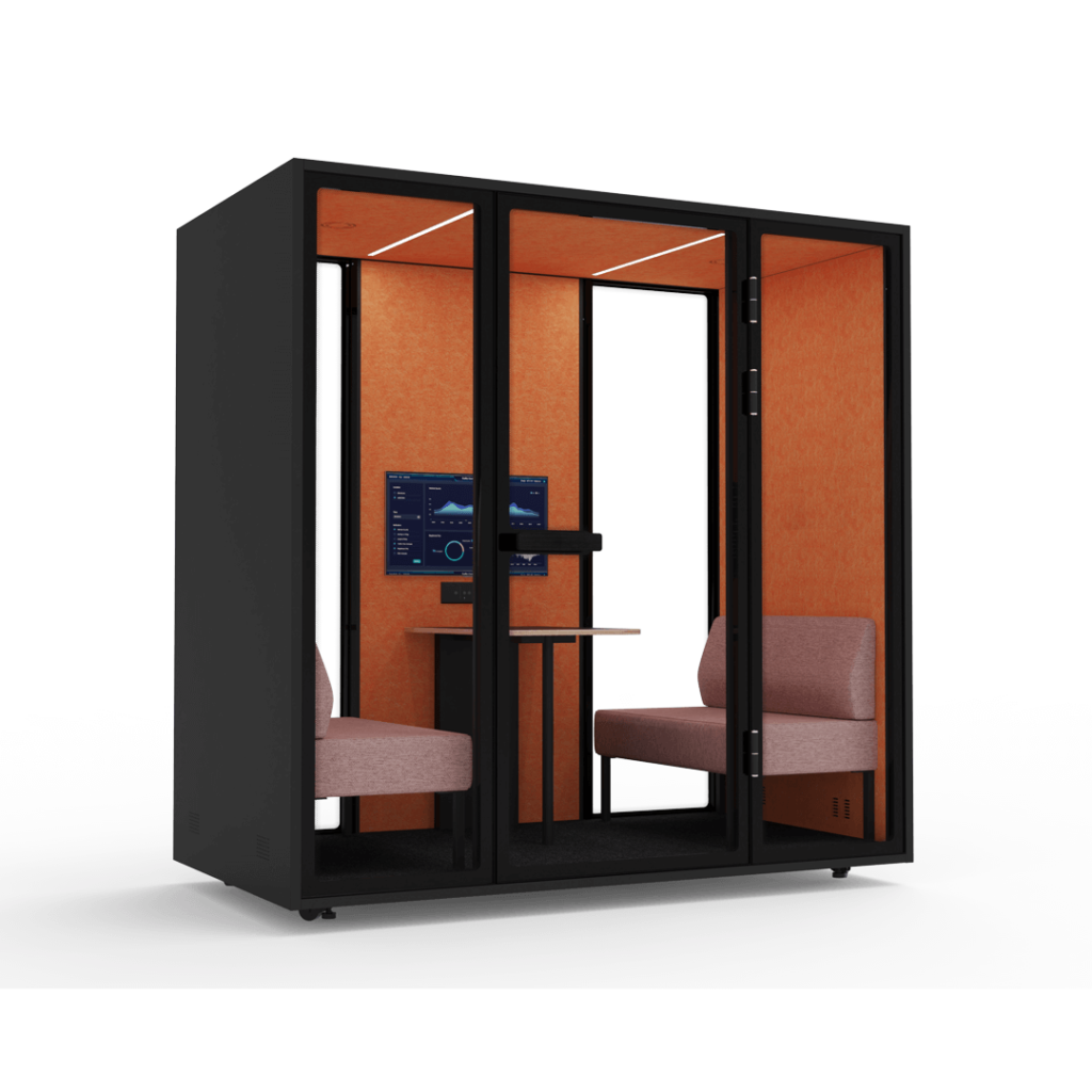 BOOTH tWO - PRIVACY PODS - PHONE BOOTHS - TOFFIS INTERIOR ENVIRONMENTS - 6