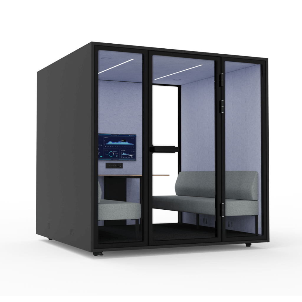 BOOTH SIX - PRIVACY PODS - PHONE BOOTHS - TOFFIS INTERIOR ENVIRONMENTS - 1