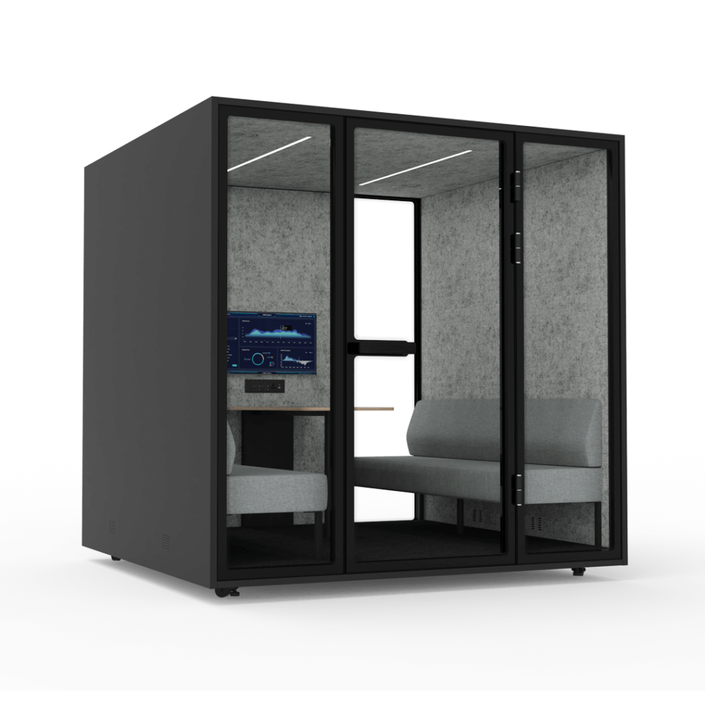 BOOTH SIX - PRIVACY PODS - PHONE BOOTHS - TOFFIS INTERIOR ENVIRONMENTS - 2
