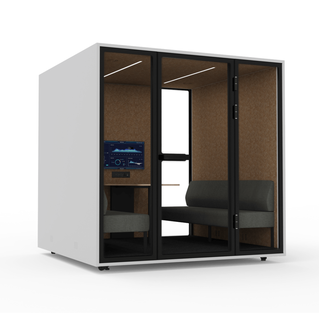 BOOTH SIX - PRIVACY PODS - PHONE BOOTHS - TOFFIS INTERIOR ENVIRONMENTS - 3