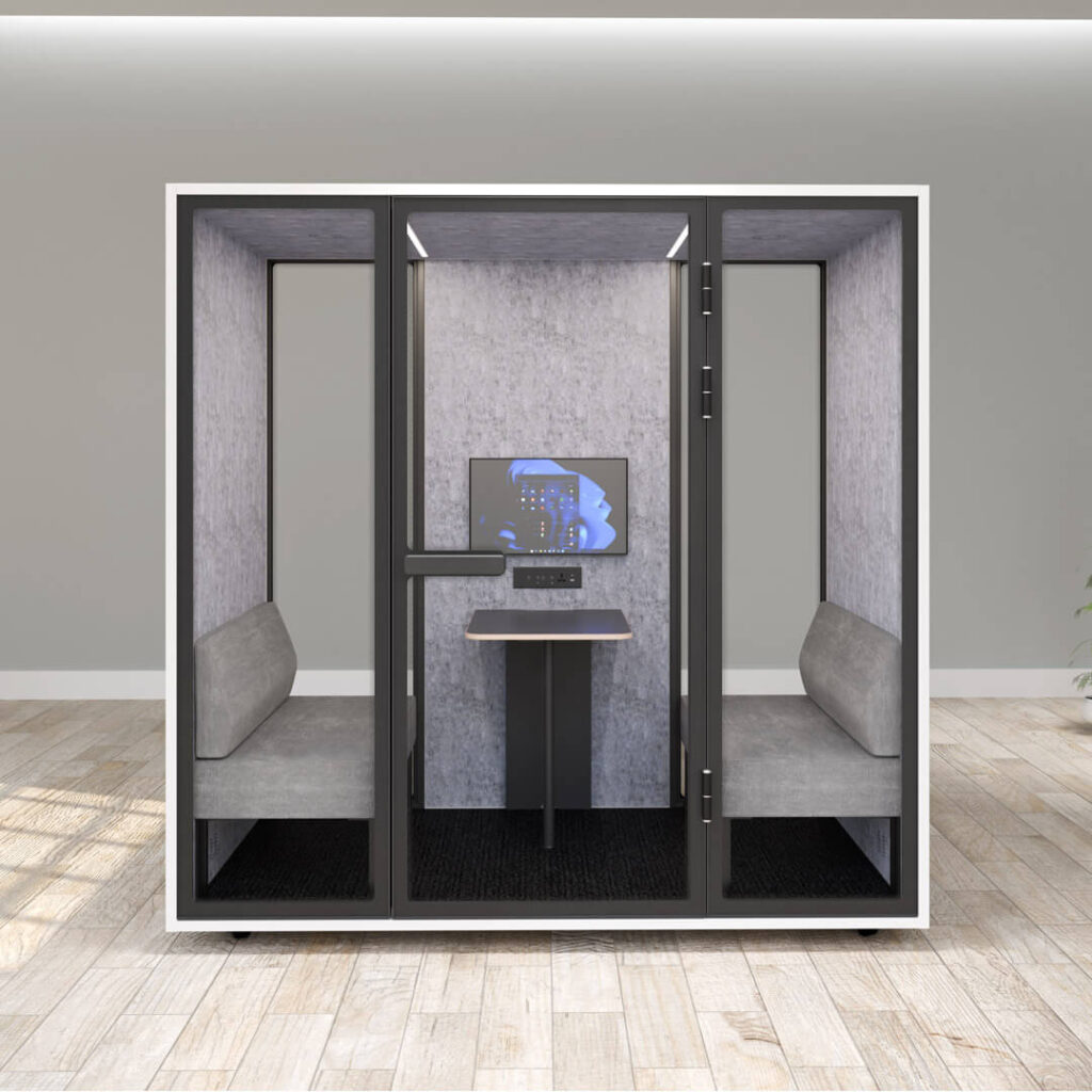 BOOTH FOUR - PRIVACY PODS - PHONE BOOTHS - TOFFIS INTERIOR ENVIRONMENTS - 6